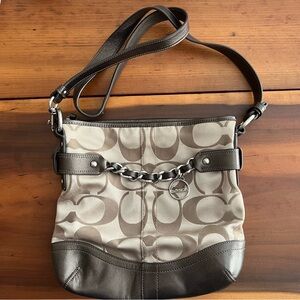 Coach Signature Chain Crossbody Bag